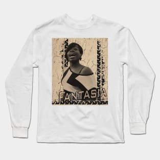 Art Drawing - (Vintage Fantasia) Long Sleeve T-Shirt